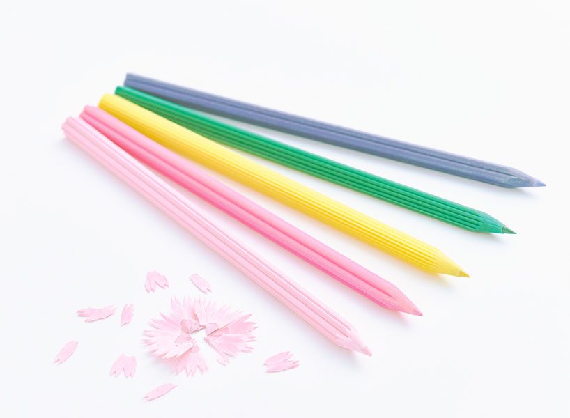 otomo studio japanese flower pencils design designboom