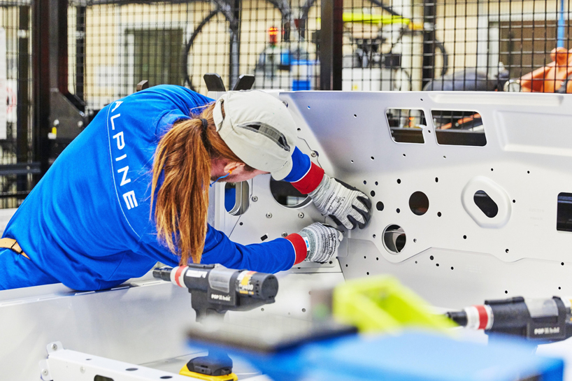 renault introduces alpine A110 production line in dieppe, france