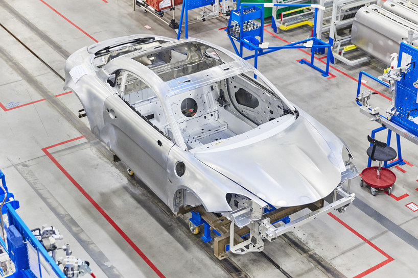 renault introduces alpine A110 production line in dieppe, france