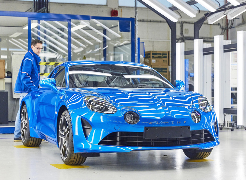 Renault Introduces Alpine A110 Production Line In Dieppe France