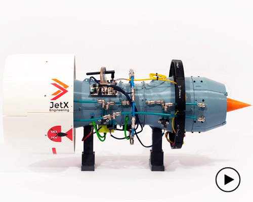 university of glasgow student team creates a functional 3d printed jet engine model
