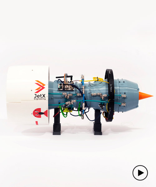 university of glasgow student team creates a functional 3d printed jet engine model