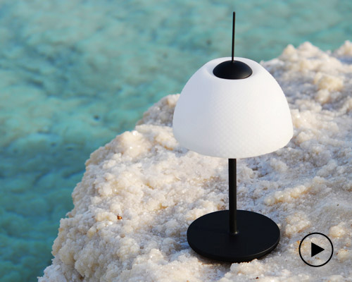 nir meiri's seasalt lamp is influenced by salty aquatic crystallisation