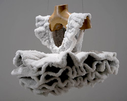 salt sculptures rise after dead sea baptism of everyday objects: salt years by sigalit landau