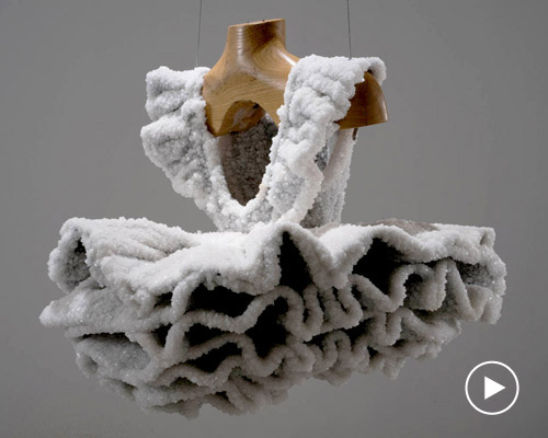 salt sculptures rise after dead sea baptism of everyday objects: salt years by sigalit landau