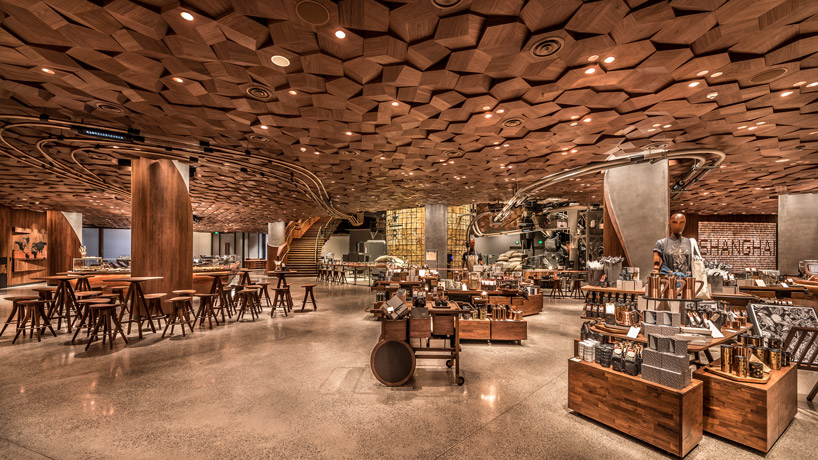 starbucks ar experience shanghai roastery designboom
