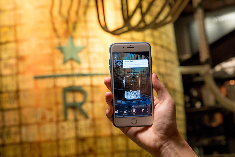 starbucks ar experience shanghai roastery designboom