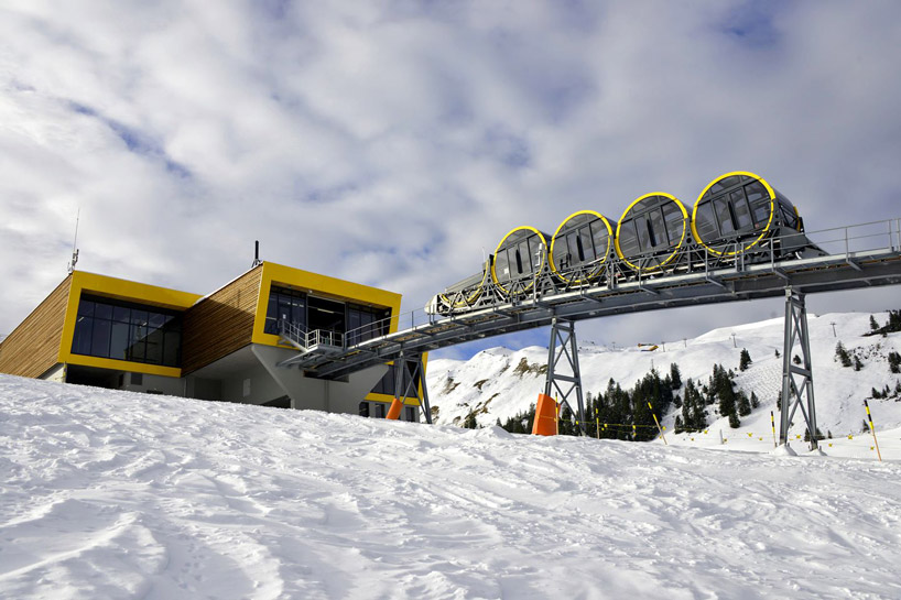 Worlds Steepest Funicular Railway Opens In Stoos Switzerland