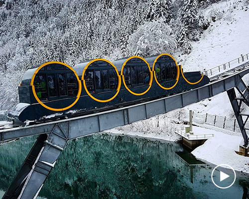 world's steepest funicular railway opens in stoos, switzerland