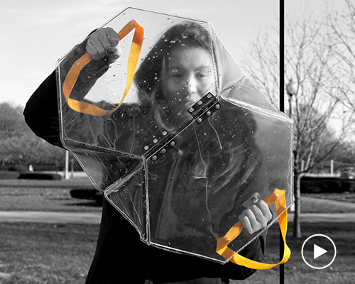 studio steady's duel-purpose shield satchel can be used for self-defence