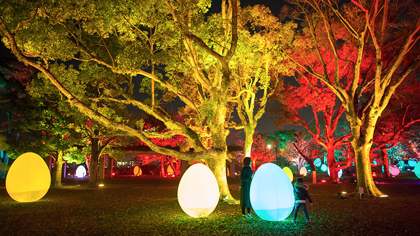 teamlab fukuoka castle ruins