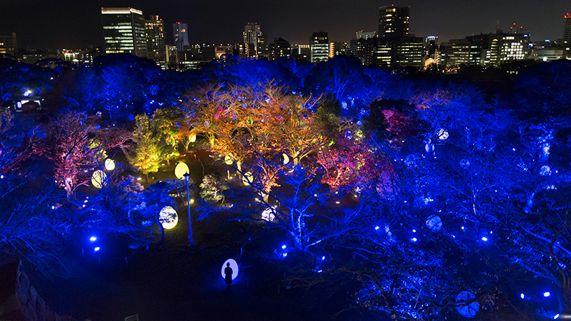 teamlab fukuoka castle ruins