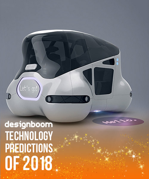designboom's TECH predictions for 2018: autonomous vehicles