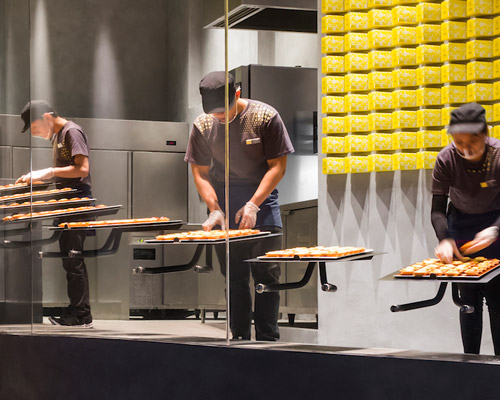 07BEACH designs a cheese tart store in ho chi minh city for BAKE