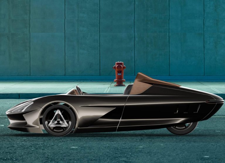 ampere motor's convertible fuses an electric car with the spirit of