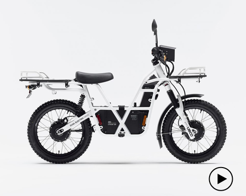 UBCO's 2x2 electric off-road utility bike is a tool hauling vehicle