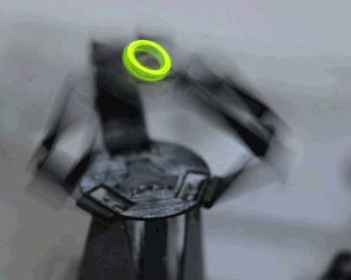 the millidelta robot is the smallest and fastest of its kind (and just a blur on camera)