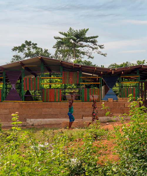 alberto figueroa develops prototypical classroom for a high school campus in ghana