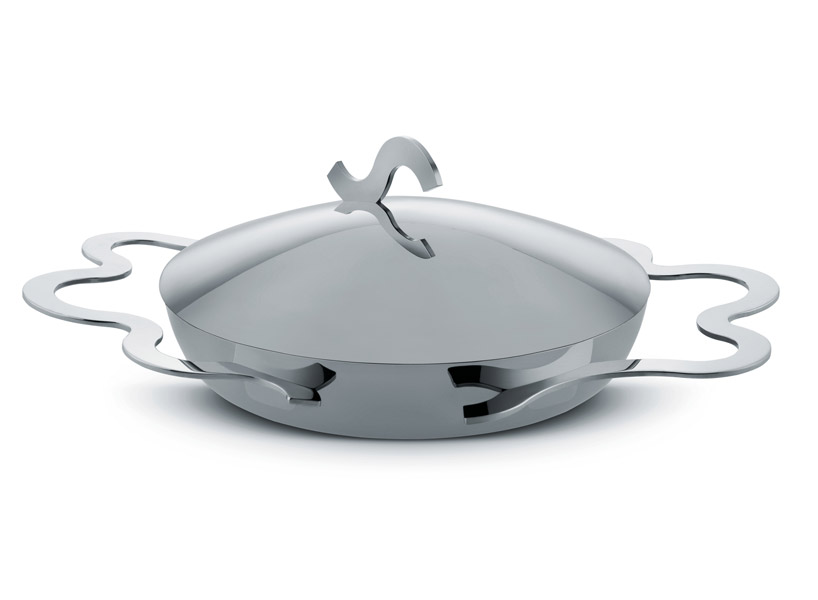 alessandro mendini tegamino pan for alessi presented at maison&objet