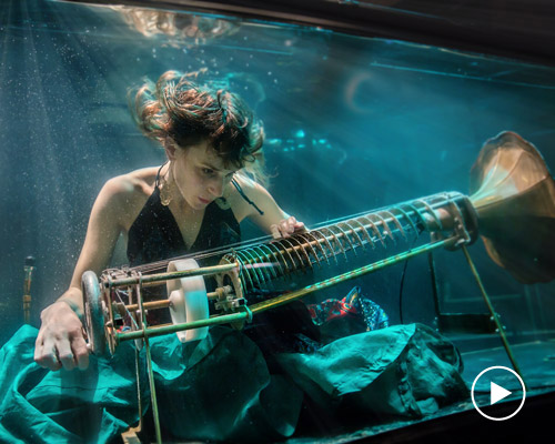 aquasonic performance reveals world's first underwater band