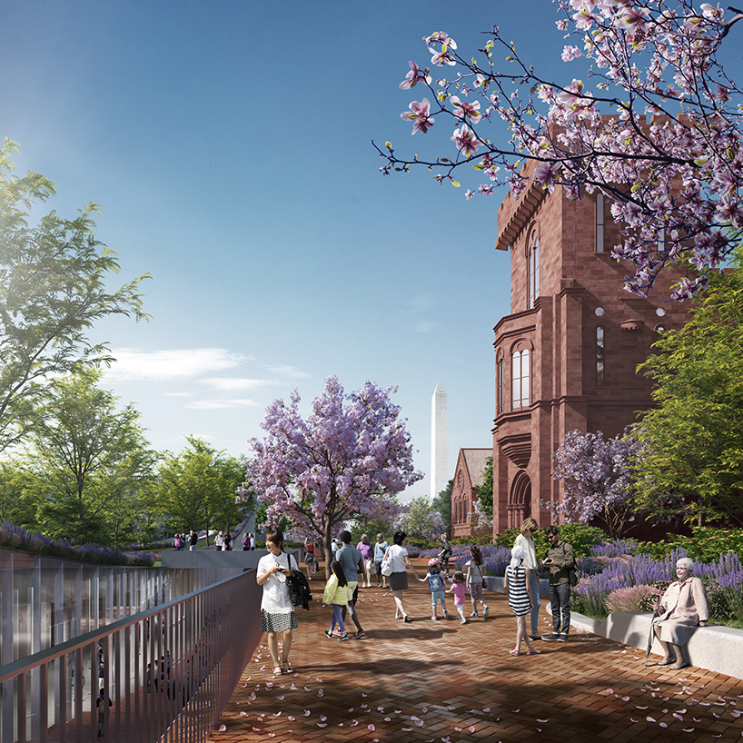 bjarke ingels group updates smithsonian campus masterplan for washington DC