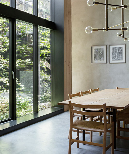 studio david thulstrup combines wood, brick, and steel for private copenhagen residence