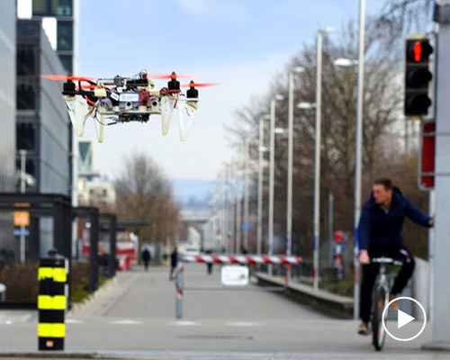drone learning could be as simple as watching city bikes and cars do their thing