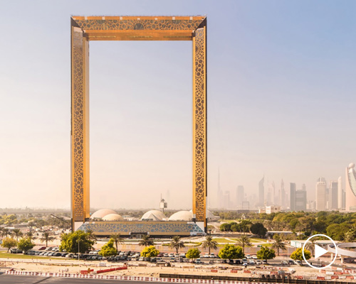 dubai's latest landmark attraction is a giant picture frame