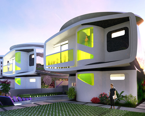 envelope architects presents its futurist and self-reliant housing concept for china