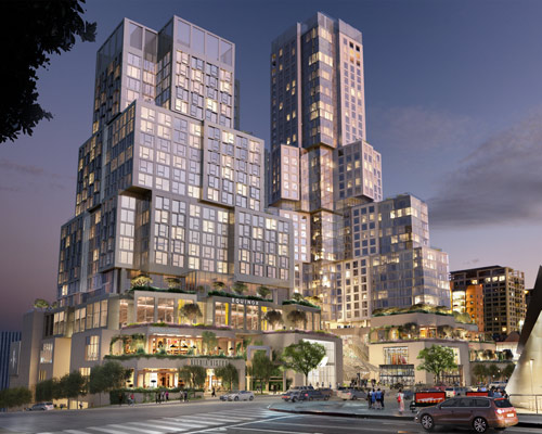 frank gehry updates plans for 'the grand' as LA development prepares to break ground