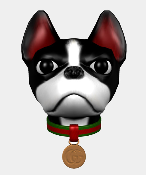 gucci introduces custom dog animoji for chinese 'year of the dog'