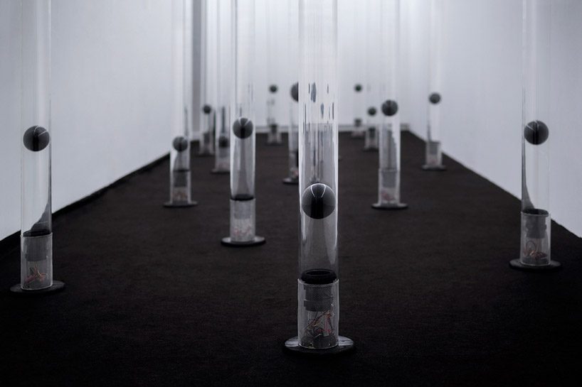 CARBONSCAPE, the latest kinetic data soundscape installation by h0nh1m aka chris cheung