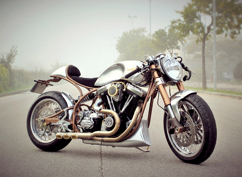 harley-davidson hurakàn custom café racer by FMW motorcycles