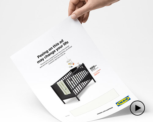 IKEA pregnancy test ad gives expectant mothers 50% OFF if they pee on it