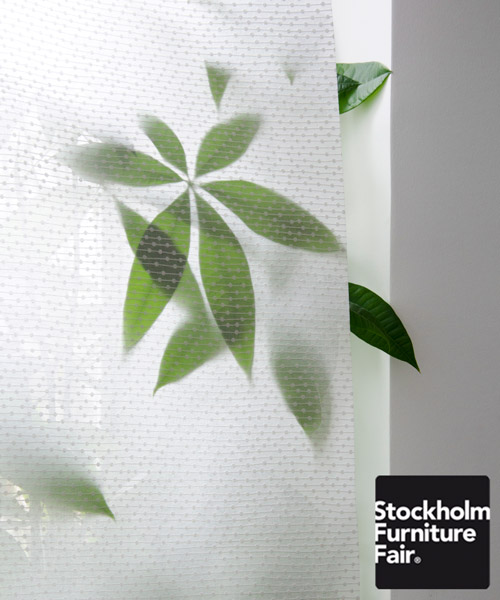 inga sempé + almedahls launch new fabric at stockholm furniture fair 2018