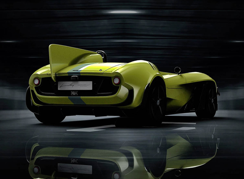 jannarelly electrifies the minimalist design-X1 roadster