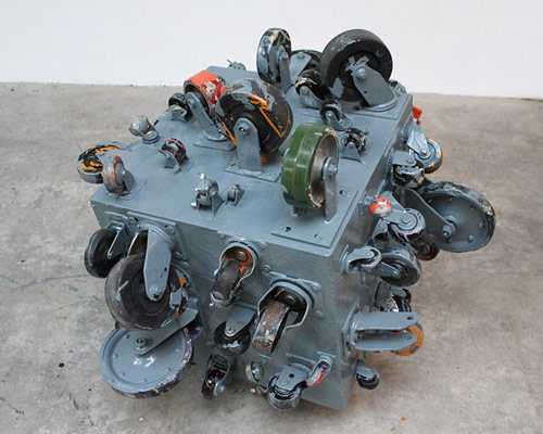 john beech makes minimal sculptures from industrial materials