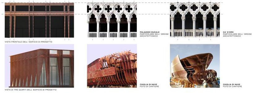 LAD's spignon lighthouse in venice resembles the traditional venetian architecture