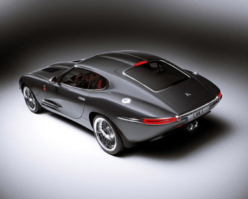 lyonheart K coupé luxury sports car influenced by the jaguar E-type