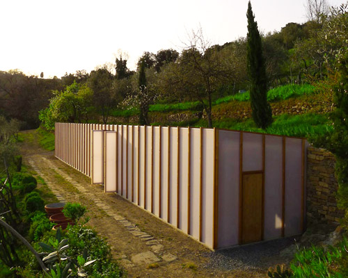 cultivating passion, the M greenhouse by lapo ruffi harmonises architecture and nature