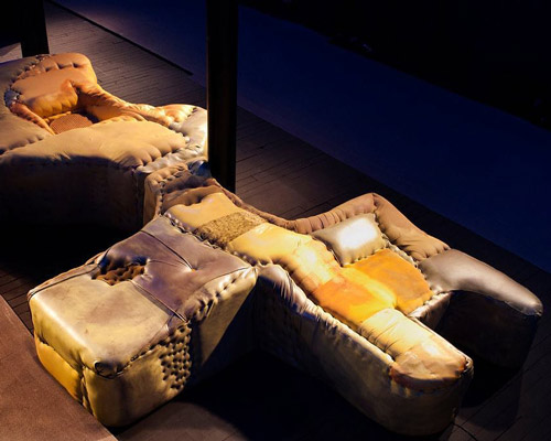 john galliano invites artist jessi reaves to create raw, deconstructed sculptures for maison margiela SS18