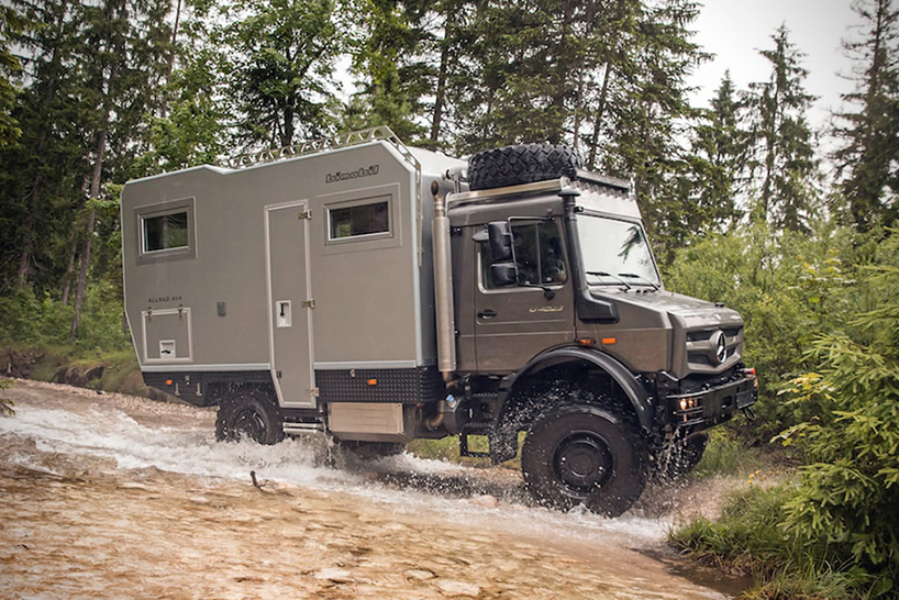 bimobil's mercedes-benz EX 435 adventure mobile travels across the ...