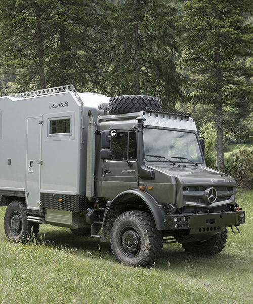 bimobil's mercedes-benz EX 435 adventure mobile travels across the toughest terrain