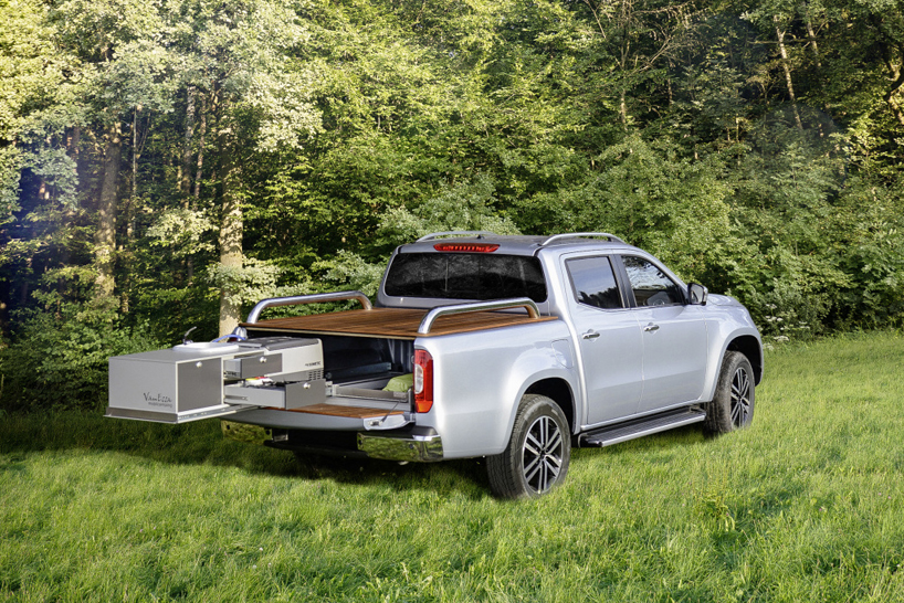 Mercedes Presents First Camper Van Concepts Based On The X Class Pickup Truck