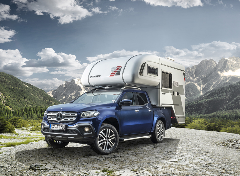 Mercedes Presents First Camper Van Concepts Based On The X Class Pickup Truck