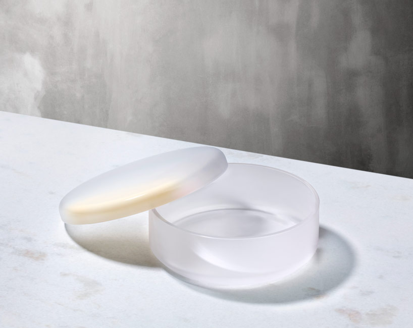 formafantasma intersperses vivid color pigments for nude glass collection