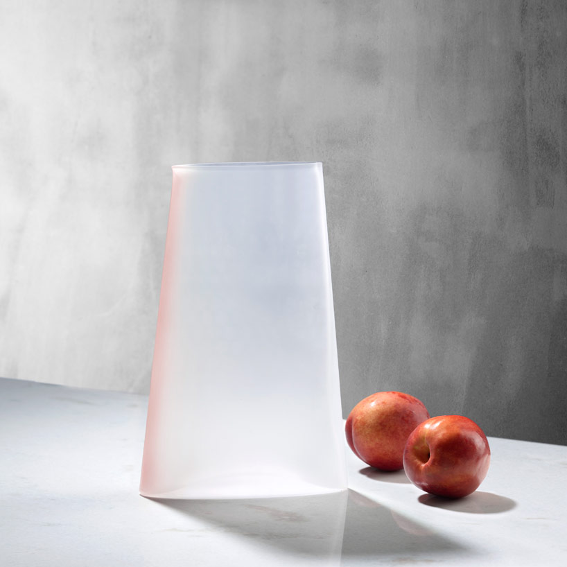 formafantasma intersperses vivid color pigments for nude glass collection
