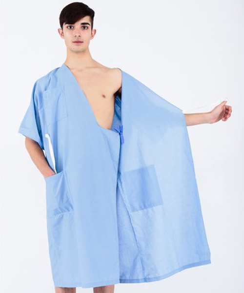 parsons designs the future of hospital gowns in collaboration with care + wear