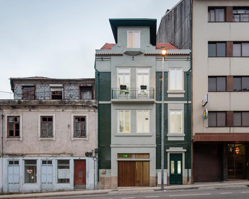 pedro ferreira refurbishes art deco house into tourist-use unit in porto