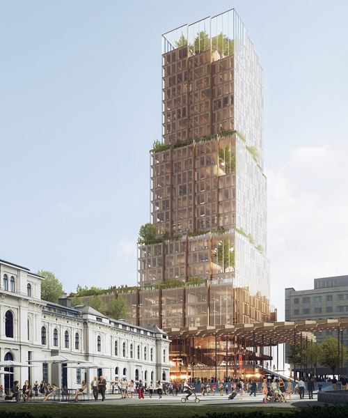 reiulf ramstad architects chosen to build tower as part of oslo's fjordporten development